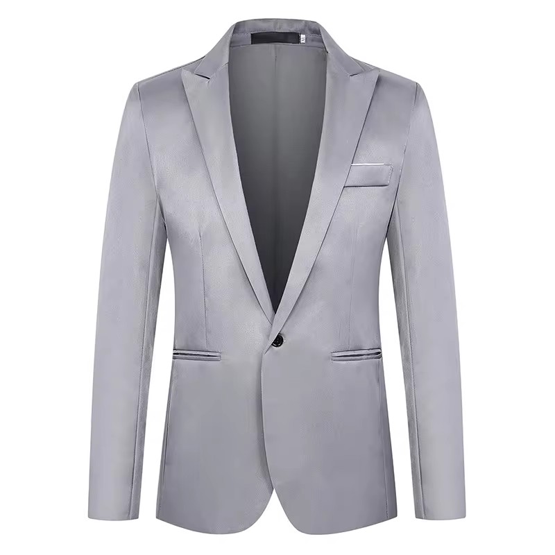 Blazer pria, jas bisnis kasual - Men'S Fashion Light Jacket ulasan dan harga
