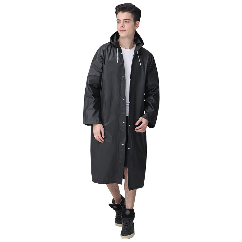 Jas Hujan Pria Tebal untuk Akt - Mens Fashion Poncho ulasan dan harga