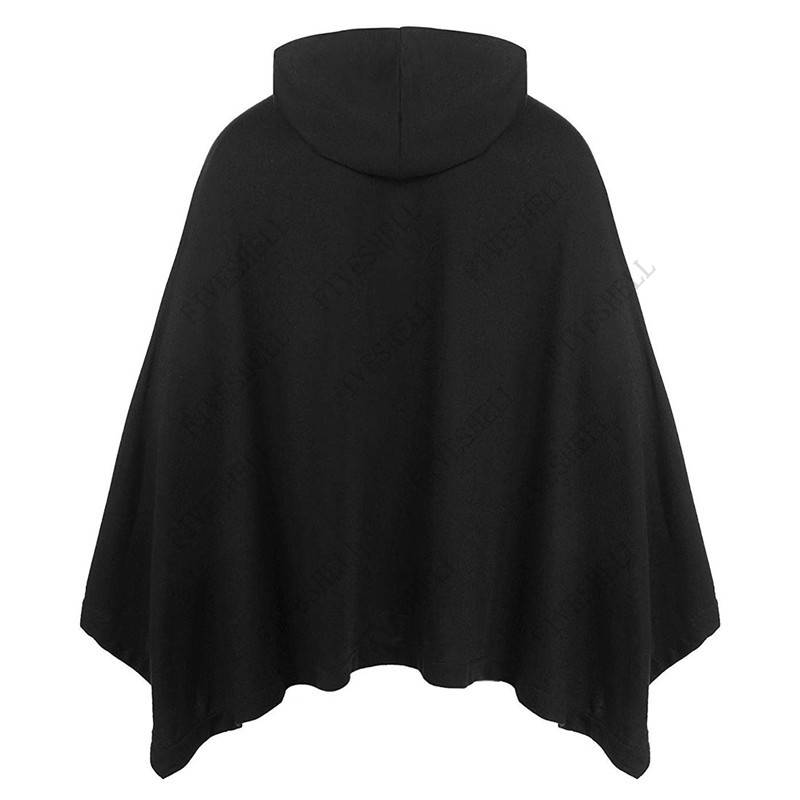 Jubah ponco bertudung kasual u - Mens Fashion Poncho ulasan dan harga