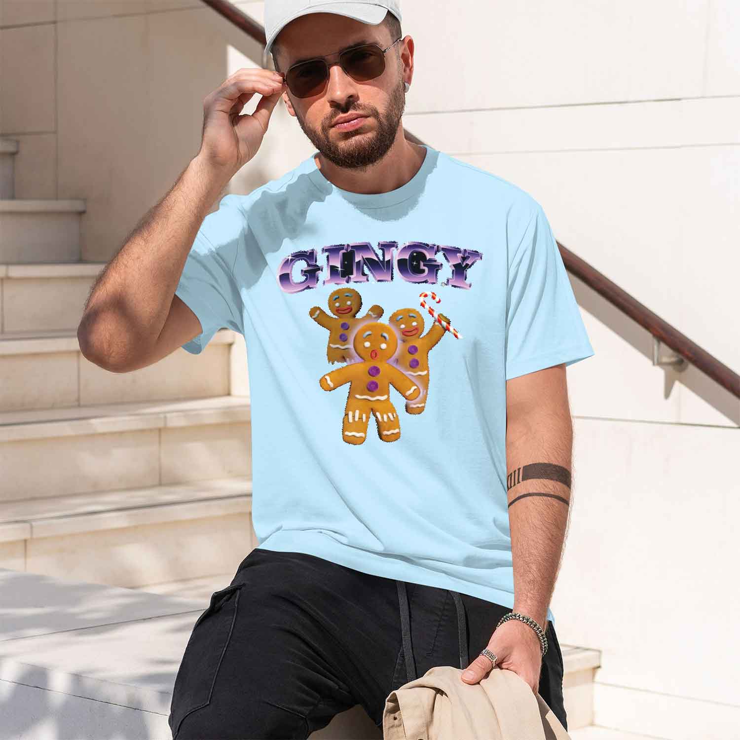 Kaos Retro Kolase Gingy 90S, K - Mens Fashion In The 90S ulasan dan harga