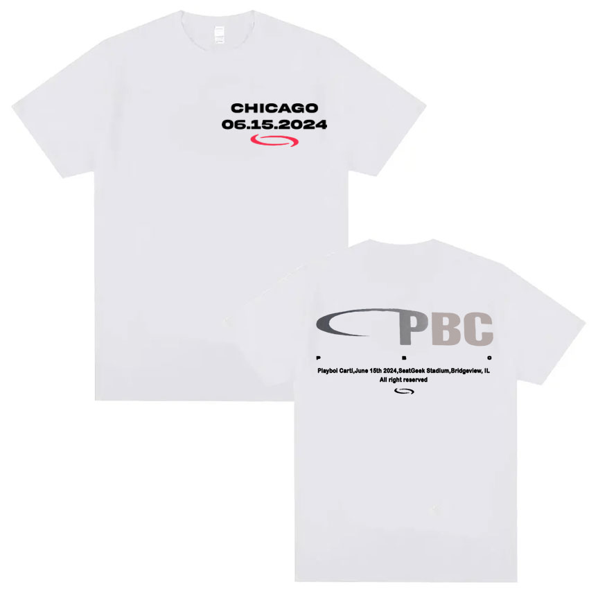 Playboi Carti PBC kaus oblong  - Men'S Fashion Labels ulasan dan harga