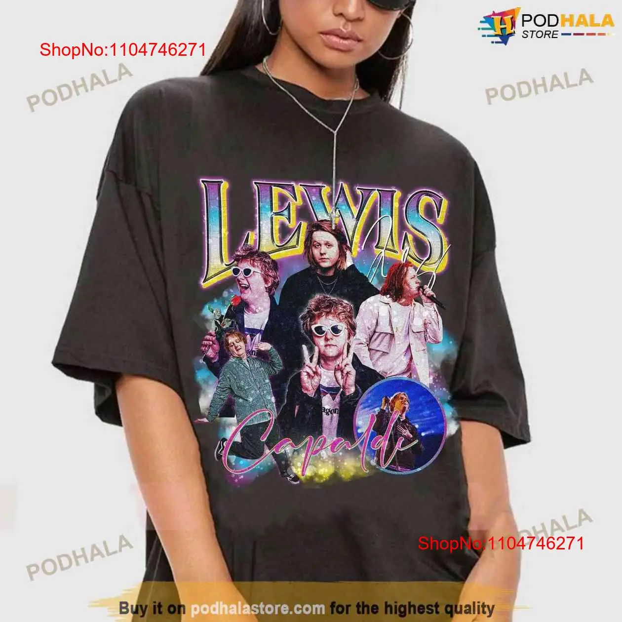 Kaus Lewis Capaldi Retro Vinta - Mens Fashion In The 90S ulasan dan harga