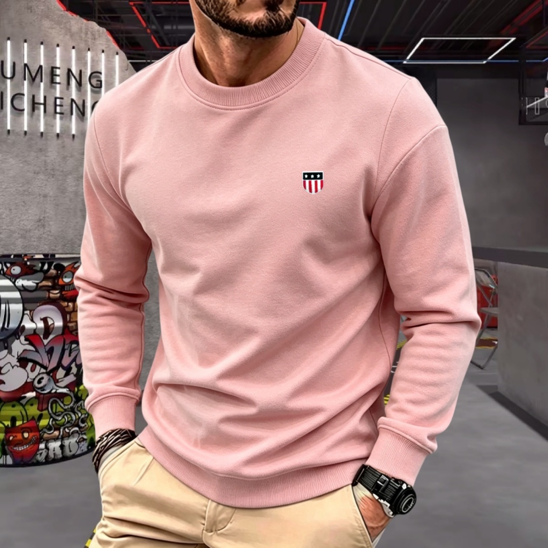 Kaos oblong pria lengan panjan - Mens Fashion Top ulasan dan harga