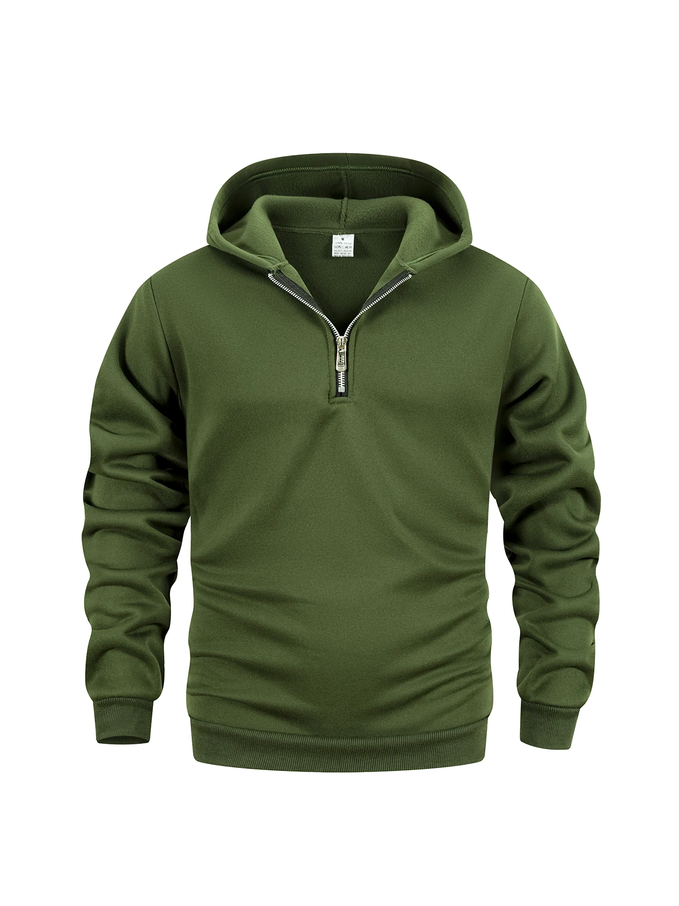 Hoodie Pria Resleting Seperemp - Mens Fashion Quarter Zip ulasan dan harga